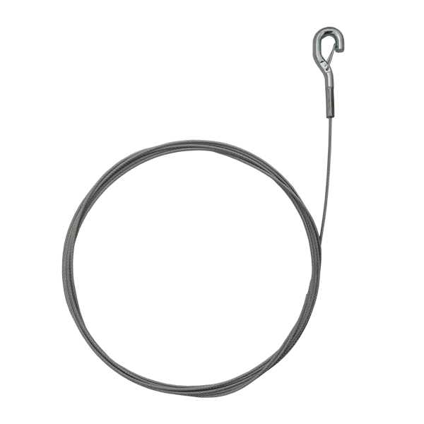 Câble à terminaison crochet ø 1,5 mm – Longueur 3 m – Chassitech